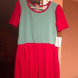 Lularoe Amelia dress large